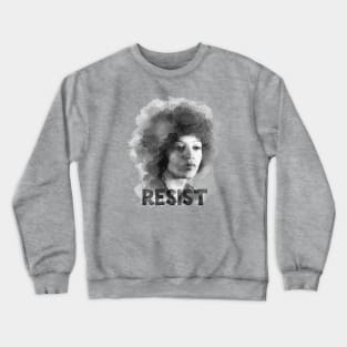 Angela Davis Resist Crewneck Sweatshirt